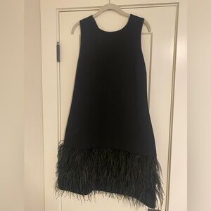 Sam Edelman Feather Cocktail Dress